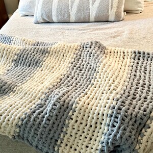 Handmade Chunky Knit Blanket