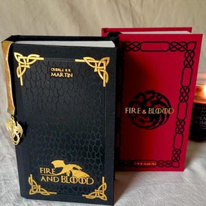 Fire and Blood • Rebound Book • Special Edition Black • George R.R. Martin • Bookbinding