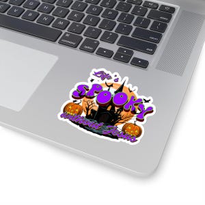 Spookachtig zonder Jezus Kiss-Cut-stickers voor Trunk or Treat Leuke Halloween Jezus-sticker voor christenen Trick or Treat-stickers Christian