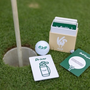 Goad VS - Le jeu de cartes pour golfeurs | Le golf comme vous ne l’avez jamais joué auparavant ! Le meilleur cadeau pour les golfeurs | Pour petits et grands | Golf |