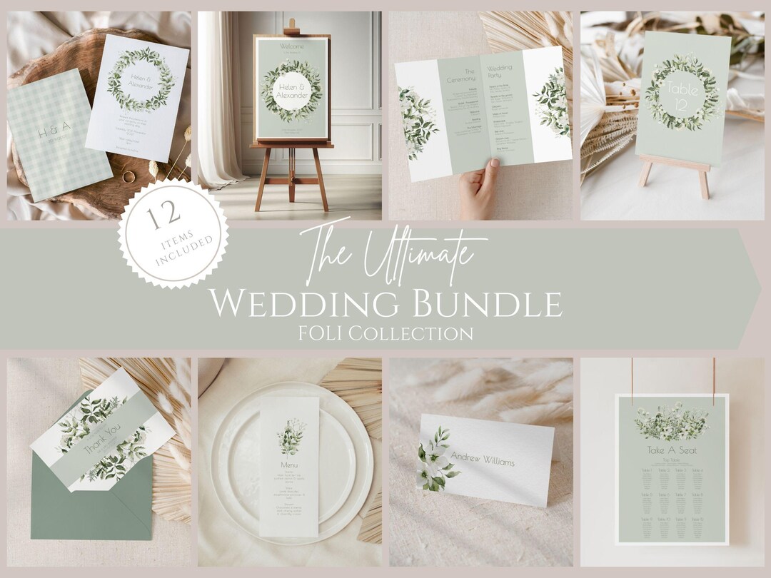 Briefpapier Hochzeit silbergrau (100 Sets inkl. Kuverts) beidseitig bedrucktes A4 Schreibpapier inkl. Kuverts, mit Eheringen und Ranken für hinreissend schöne Hochzeitspost, vielseitig verwendbar