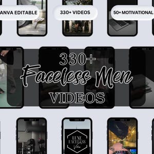 330+ Faceless Men Reels Videos Dark Men Aesthetic Reels Men Aesthetic Videos Reels Men Faceless Reels Video PLR MRR Men Reels Bundle