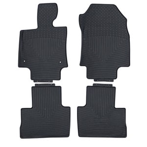 Floor Mats for 2019-2025 Toyota RAV4 Front & 2nd Row Heavy Duty Custom Fit All Weather Floor Liner Full Set Black