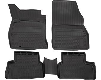 Custom Fit 3D Floor Mats for 2011-2017 Nissan Juke: All Weather, Heavy Duty