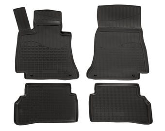 3D Floor Mats for 2015-2021 Mercedes C-Class W205/S205: Custom Fit, Heavy Duty, All Weather, Custom Fit