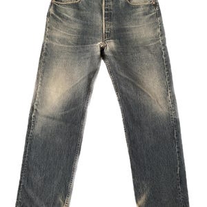Vintage Levi&#39;s 501 Made In USA Men&#39;s Jeans 36×30 Button Fly Straight Leg (35x30)