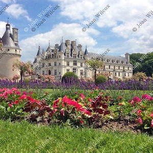 Chenonceau Castle & Gardens Loire Valley Chenonceaux, France Fine Art Photography Photo Print YOU CHOOSE STYLE!
