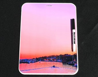 Mystic Sunset Dry Erase Memo Board