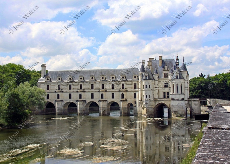 Chenonceau Castle & Gardens Loire Valley Chenonceaux, France Fine Art Photography Photo Print YOU CHOOSE STYLE Photo 3