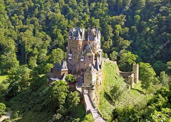 Wierschem Castello Di Burg Eltz Germania Fine Art Fotografia Etsy