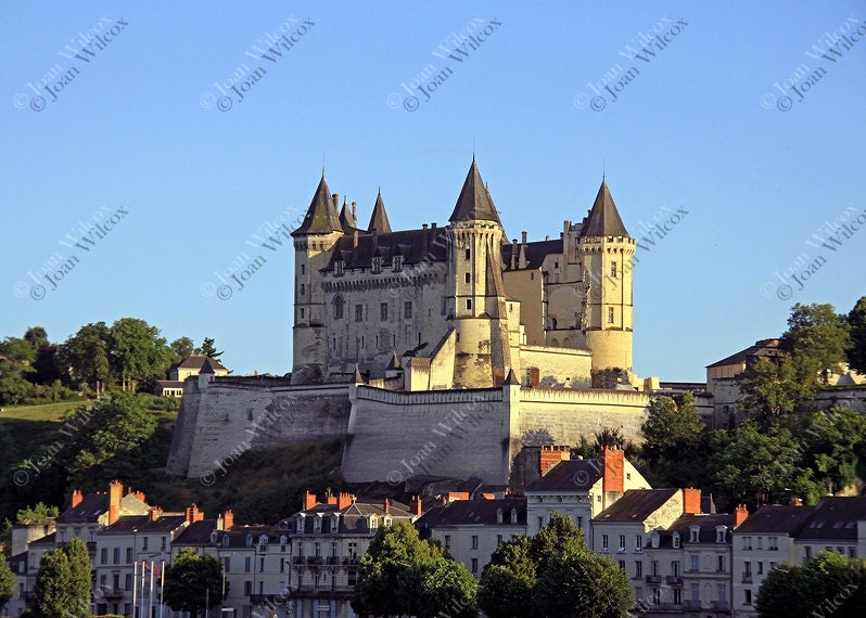 Saumur Castle Loire River Valley France Fine Art Photography Photo Print