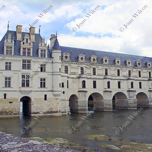 Chenonceau Castle & Gardens Loire Valley Chenonceaux, France Fine Art Photography Photo Print YOU CHOOSE STYLE Photo 4