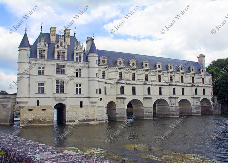 Chenonceau Castle & Gardens Loire Valley Chenonceaux, France Fine Art Photography Photo Print YOU CHOOSE STYLE Photo 4