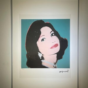 Andy Warhol &quot;Liz&quot; Limited edition - Numbered - Certificate