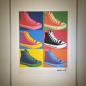 Andy Warhol &quot;Convers&quot; Limited edition - Numbered - Certificate