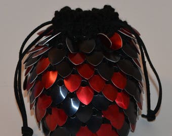 scalemail dice bag etsy