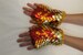 Dragonhide Armor Gauntlets Phoenix knitted scale maille by Crystalsidyll 