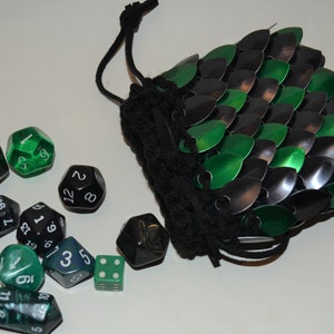 Scalemail Dice Bag size small
