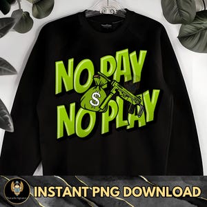 Nessun pagamento Nessun gioco PNG Gangster Soldi Pistola Trappola Truffa Truffa Hipster Borsa Soldi e Arma Logo Gangster Hustler png svg Download PNG ISTANTANEO