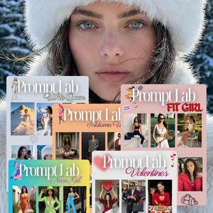 160 visuella stylingidéer och strukturerat ramverk för prompter | Arbetsbok för innehållsstyling i fitness, höst, vinter och romantisk stil (digital PDF-guide)