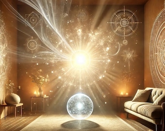 Personalisierte spirituelle Raumreinigung: Negative Energie entfernen