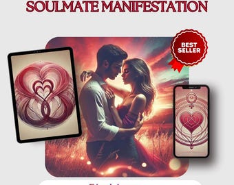 Soulmate Manifestation: Unterbewusste begrenzende Überzeugungen überwinden & Liebe finden + Liebestalisman Geschenk