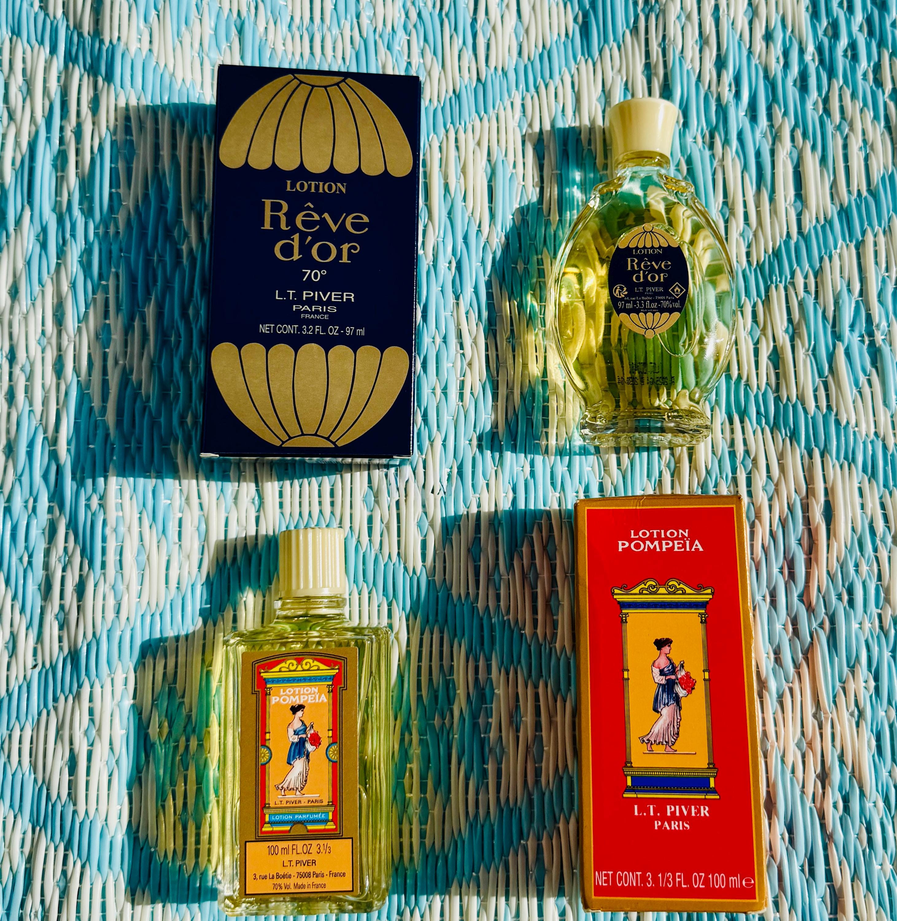 L.T. PIVER POMPEIA 11cm Parfum scellé avec boite 100ml RARE petite évaporation EUR 230,00 - FR