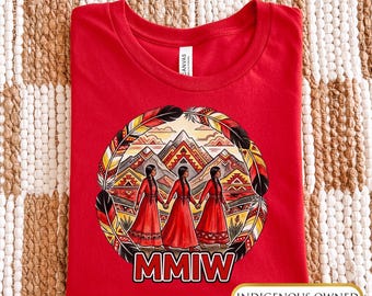 MMIW Feather Shirt, Missing Murdered Indigenous Women Shirt, Indigenous Owned Shop, Native Women Shirt, Indigenous Resistance Shirt
