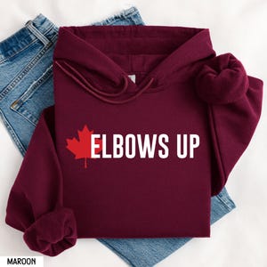 Elbows Up Canada Shirt, True North Strong and Free Shirt, Canadian Hockey Culture, Proud Canadian Tshirt, Not for Sale, Never the 51st State