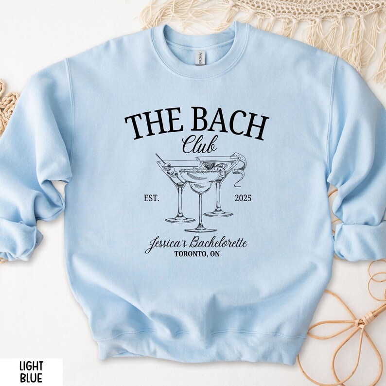 Custom Bachelorette Shirt, Custom Location Bachelorette Party T-Shirt, Social Club Bachelorette Tshirt, Bridal Party Gifts, Bach Club Tee