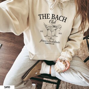 Custom Bachelorette Shirt, Custom Location Bachelorette Party T-Shirt, Social Club Bachelorette Tshirt, Bridal Party Gifts, Bach Club Tee