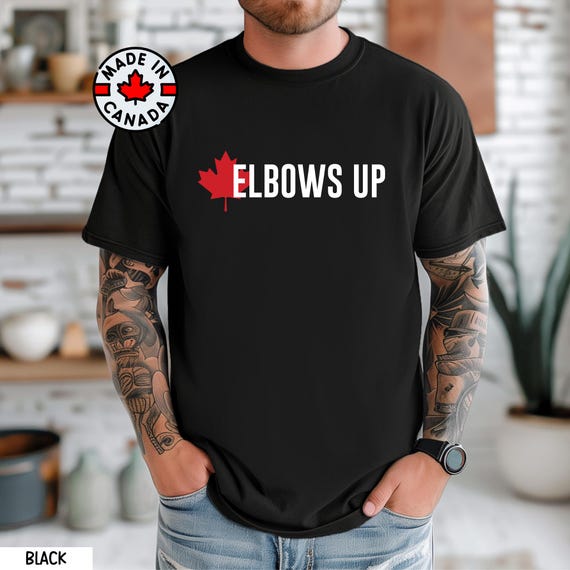 Elbows Up Canada Shirt, True North Strong and Free Shirt, Canadian Hockey Culture, Proud Canadian Tshirt, Not for Sale, Never the 51st State