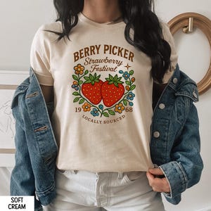 Berry Picker Shirt, Strawberry Festival Shirt, Native Berry Beadwork Shirt, Indigenous Berry Festival Shirt, Indigenous Owned, Native TShirt