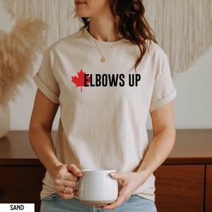 Elbows Up Canada Shirt, True North Strong and Free Shirt, Canadian Hockey Culture, Proud Canadian Tshirt, Not for Sale, Never the 51st State