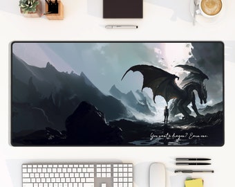 ファンタジー ドラゴン マウスパッド (長方形) | フォース ウィング