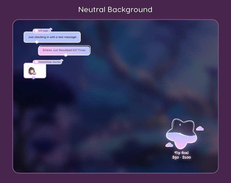 #goalwidget #goalwidgettwitch #goalwidgetstream #stargoalwidget #chatwidget #chatwidgettwitch #chatwidgetobs #chatwidgetstar #streamelements #twitchchatwidget  #chatwidgetstream #chatwidgetminimal #streamwidget #lilypadchat #stargoal #cosmicchat #vtubersassets