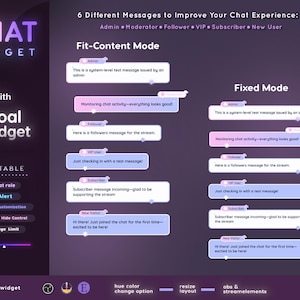 #goalwidget #goalwidgettwitch #goalwidgetstream #stargoalwidget #chatwidget #chatwidgettwitch #chatwidgetobs #chatwidgetstar #streamelements #twitchchatwidget  #chatwidgetstream #chatwidgetminimal #streamwidget #lilypadchat #stargoal #cosmicchat #vtubersassets