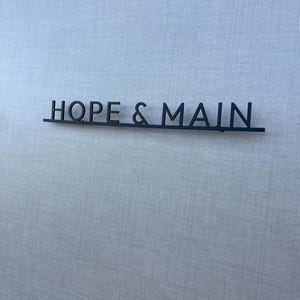 Metal Letters| Address Metal Sign | Custom Metal Sign| Business Sign ...