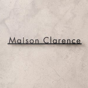 Custom Address Sign | Custom Metal Sign | House Name Sign | Villa Name Sign | House Number Plaque | Metal Address Sign | Housewarming Gift