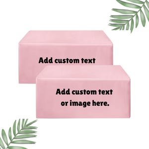 6ft Custom Tablecloth With Logo, Custom Logo, Brand Visibility, Personalized Tablecloth, Tablecloth.