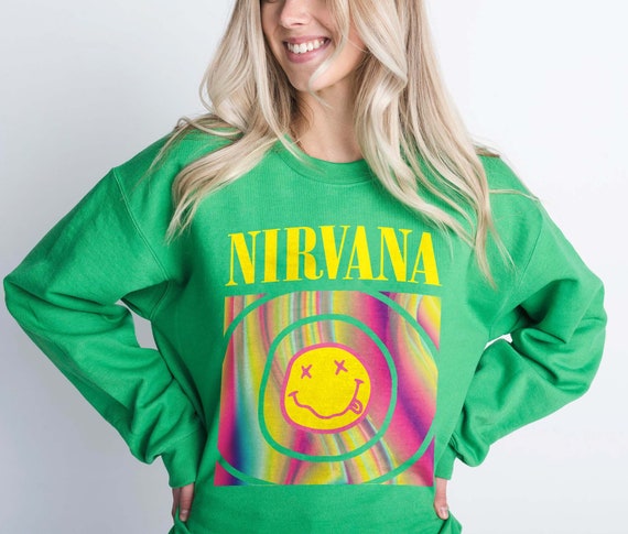 green nirvana sweatshirt