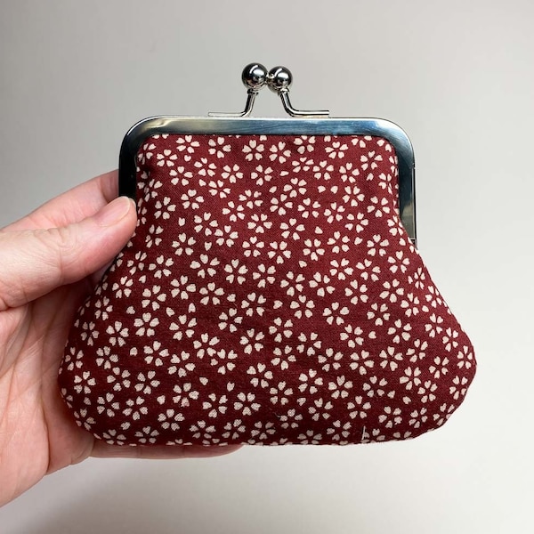 Kisslock Coin Purse - Cherry Blossoms