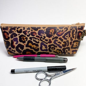 Cork Leather Zip Pencil Case image 8