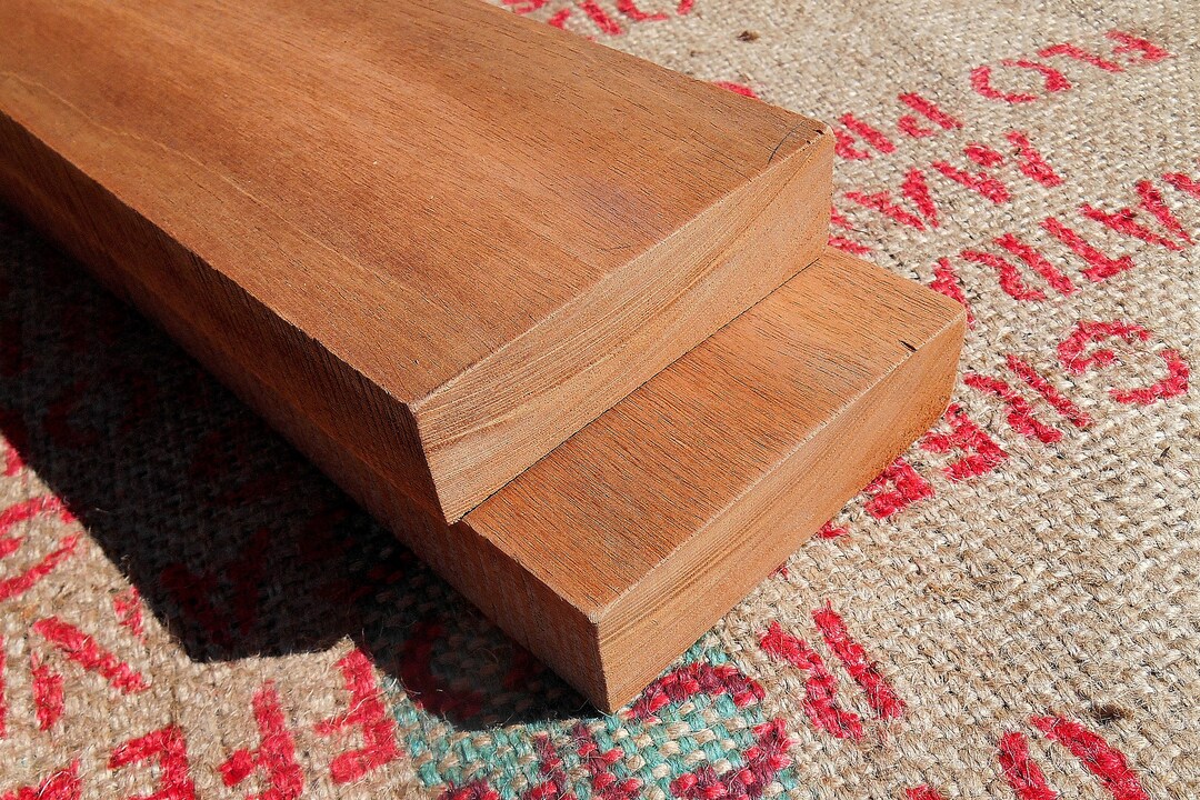 2 Mahogany Wood Boards 12 Exotic Wood Blanks for Etsy