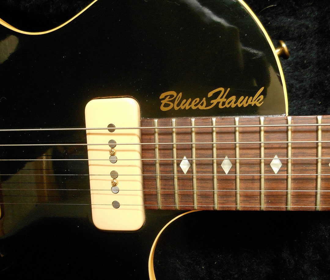 Gibson Blues Hawk Electric Guitar, Blues 90 Pickups , Blueshawk With