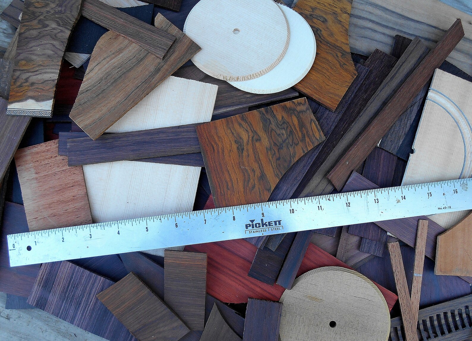 Exotic Wood Scraps for Jewelry Making crafts Woodworking Etsy