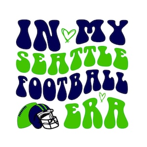 Seattle Football Fan Art Design  for Printing, Cutting and Sublimation & - Svg, Eps, Png, Dxf, Eps, Cricut, Silouhette