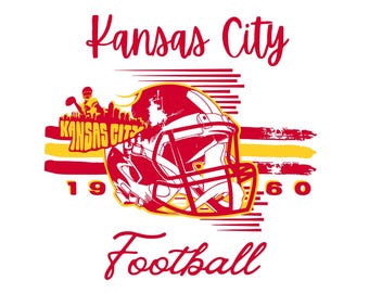Kansas Football SVG-PNG: Kansas City Design (Digital Download)