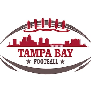Tampa Bay Football Digital Design - Perfect for Printing, Cutting and Sublimation & - Svg, Eps, Png, Dxf, Eps, Cricut, Silouhette