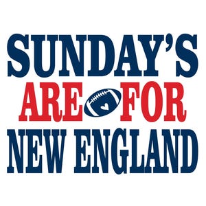 New England Boston Football Design for Printing, Cutting and Sublimation - Svg, Eps, Png, Pdf, Dxf, Eps | Cricut